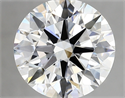 Del inventario de diamantes de laboratorio, 3.66 quilates, Redondo , Color G, claridad vvs2 y certificado IGI