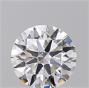 Lab Created Diamond 1.02 Carats, Round with Ideal Cut, D Color, VS1 Clarity and Certified by IGI