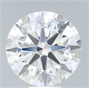 Del inventario de diamantes de laboratorio, 7.74 quilates, Redondo , Color F, claridad VS1 y certificado IGI