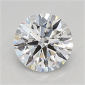 Lab Created Diamond 0.95 Carats, Round with ideal Cut, D Color, vvs2 Clarity and Certified by IGI