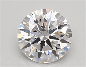 Picture of Lab Created Diamond 0.91 Carats, Round with ideal Cut, E Color, vvs1 Clarity and Certified by IGI
