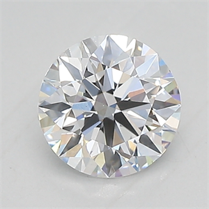 Picture of Lab Created Diamond 0.90 Carats, Round with ideal Cut, D Color, vvs2 Clarity and Certified by IGI
