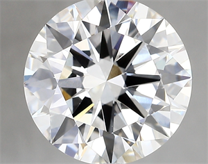 Picture of Lab Created Diamond 4.05 Carats, Round with excellent Cut, D Color, vvs2 Clarity and Certified by IGI