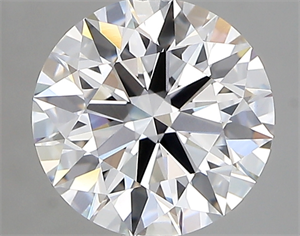Picture of Lab Created Diamond 2.13 Carats, Round with ideal Cut, D Color, vvs2 Clarity and Certified by IGI