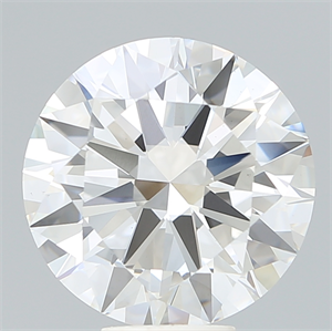 Picture of Lab Created Diamond 7.45 Carats, Round with Excellent Cut, F Color, VS1 Clarity and Certified by IGI