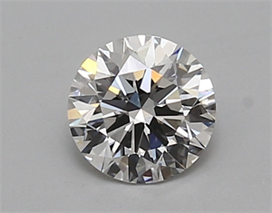 Picture of Lab Created Diamond 0.91 Carats, Round with ideal Cut, D Color, vvs2 Clarity and Certified by IGI