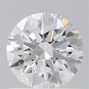 Picture of Lab Created Diamond 0.90 Carats, Round with Ideal Cut, D Color, VS2 Clarity and Certified by IGI