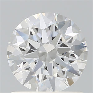 Picture of Lab Created Diamond 1.11 Carats, Round with Ideal Cut, E Color, VVS2 Clarity and Certified by IGI