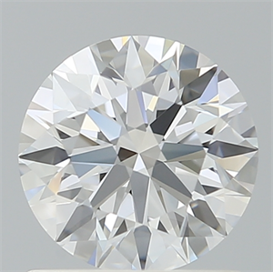 Picture of Lab Created Diamond 1.04 Carats, Round with Ideal Cut, E Color, VVS2 Clarity and Certified by IGI