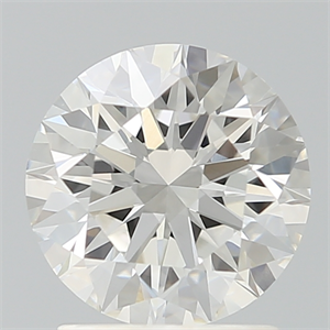 Picture of Lab Created Diamond 1.73 Carats, Round with Ideal Cut, F Color, VS1 Clarity and Certified by IGI