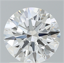 Del inventario de diamantes de laboratorio, 1.36 quilates, Redondo , Color D, claridad VVS2 y certificado IGI