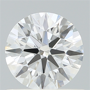 Picture of Lab Created Diamond 0.71 Carats, Round with Ideal Cut, D Color, VVS2 Clarity and Certified by IGI