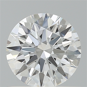 Picture of Lab Created Diamond 0.72 Carats, Round with Ideal Cut, D Color, VVS2 Clarity and Certified by IGI