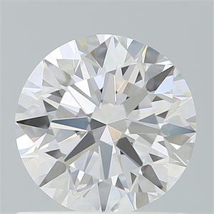 Picture of Lab Created Diamond 0.90 Carats, Round with Ideal Cut, D Color, VVS2 Clarity and Certified by IGI