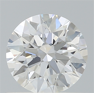 Picture of Lab Created Diamond 0.73 Carats, Round with Ideal Cut, D Color, VVS2 Clarity and Certified by IGI