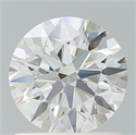 Lab Created Diamond 1.09 Carats, Round with Ideal Cut, D Color, VS1 Clarity and Certified by IGI