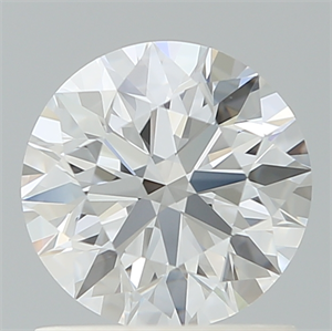 Picture of Lab Created Diamond 1.09 Carats, Round with Ideal Cut, D Color, VS1 Clarity and Certified by IGI
