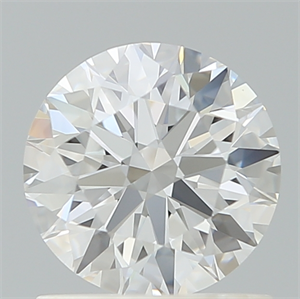 Picture of Lab Created Diamond 1.04 Carats, Round with Ideal Cut, D Color, VS1 Clarity and Certified by IGI