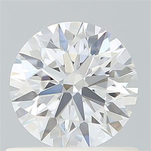 Picture of Lab Created Diamond 0.72 Carats, Round with Ideal Cut, D Color, VS1 Clarity and Certified by IGI