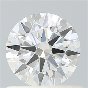 Picture of Lab Created Diamond 0.70 Carats, Round with Ideal Cut, D Color, VS1 Clarity and Certified by IGI