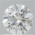 Lab Created Diamond 0.77 Carats, Round with Ideal Cut, D Color, VS1 Clarity and Certified by IGI