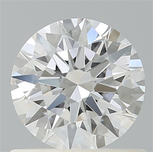 Picture of Lab Created Diamond 0.77 Carats, Round with Ideal Cut, D Color, VS1 Clarity and Certified by IGI
