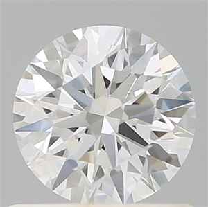Picture of Lab Created Diamond 0.71 Carats, Round with Ideal Cut, D Color, VVS2 Clarity and Certified by IGI