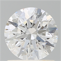 Lab Created Diamond 1.11 Carats, Round with Ideal Cut, D Color, VS1 Clarity and Certified by IGI