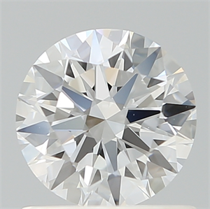 Picture of Lab Created Diamond 0.90 Carats, Round with Excellent Cut, D Color, VVS2 Clarity and Certified by IGI