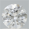 Lab Created Diamond 0.70 Carats, Round with Ideal Cut, D Color, VVS2 Clarity and Certified by IGI