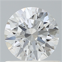 Lab Created Diamond 0.72 Carats, Round with Ideal Cut, D Color, VVS2 Clarity and Certified by IGI