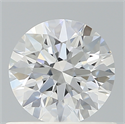 Lab Created Diamond 0.70 Carats, Round with Ideal Cut, D Color, VS1 Clarity and Certified by IGI
