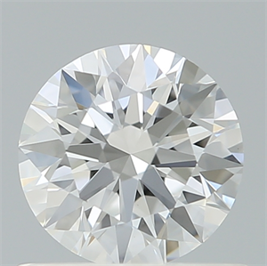 Picture of Lab Created Diamond 0.72 Carats, Round with Ideal Cut, D Color, VVS2 Clarity and Certified by IGI