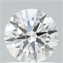 Lab Created Diamond 1.11 Carats, Round with Ideal Cut, D Color, VS1 Clarity and Certified by IGI