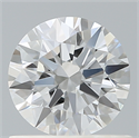 Lab Created Diamond 0.77 Carats, Round with Ideal Cut, D Color, VVS2 Clarity and Certified by IGI