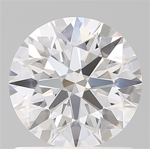 Picture of Lab Created Diamond 1.11 Carats, Round with Ideal Cut, D Color, VVS2 Clarity and Certified by IGI
