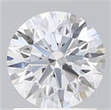 Lab Created Diamond 1.33 Carats, Round with Ideal Cut, D Color, VS1 Clarity and Certified by IGI