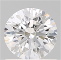 Lab Created Diamond 0.77 Carats, Round with Ideal Cut, D Color, VVS2 Clarity and Certified by IGI