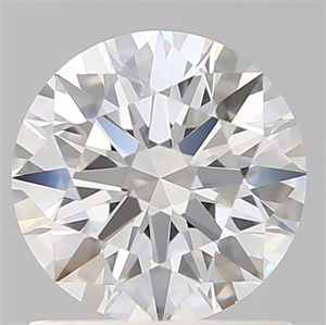 Picture of Lab Created Diamond 1.11 Carats, Round with Ideal Cut, E Color, VS1 Clarity and Certified by IGI