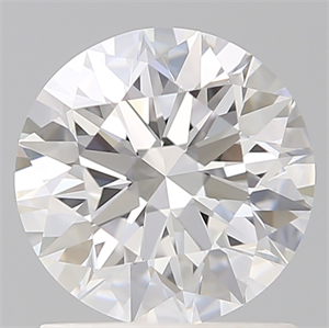 Picture of Lab Created Diamond 1.32 Carats, Round with Ideal Cut, D Color, VVS2 Clarity and Certified by IGI