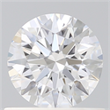 Lab Created Diamond 0.70 Carats, Round with Ideal Cut, D Color, VS1 Clarity and Certified by IGI