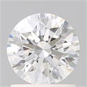Lab Created Diamond 1.11 Carats, Round with Ideal Cut, D Color, VS1 Clarity and Certified by IGI
