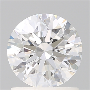 Picture of Lab Created Diamond 1.11 Carats, Round with Ideal Cut, D Color, VS1 Clarity and Certified by IGI