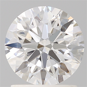 Picture of Lab Created Diamond 1.42 Carats, Round with Ideal Cut, D Color, VS1 Clarity and Certified by IGI