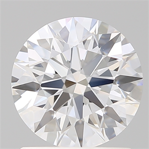 Picture of Lab Created Diamond 1.33 Carats, Round with Ideal Cut, D Color, VS1 Clarity and Certified by IGI