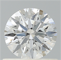 Del inventario de diamantes de laboratorio, 0.70 quilates, Redondo , Color D, claridad VS1 y certificado IGI