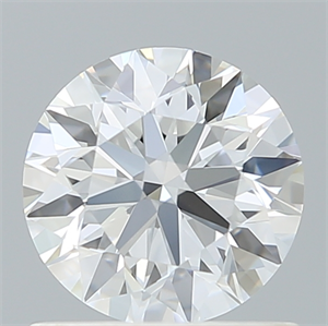 Picture of Lab Created Diamond 0.90 Carats, Round with Excellent Cut, D Color, VVS2 Clarity and Certified by IGI