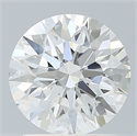 Del inventario de diamantes de laboratorio, 1.73 quilates, Redondo , Color F, claridad VS1 y certificado IGI