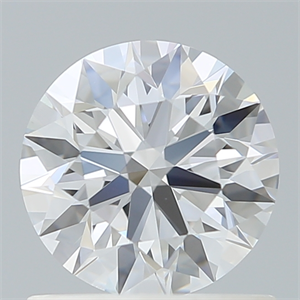 Picture of Lab Created Diamond 0.91 Carats, Round with Ideal Cut, D Color, VVS2 Clarity and Certified by IGI