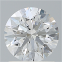 Lab Created Diamond 1.19 Carats, Round with Ideal Cut, D Color, VVS2 Clarity and Certified by IGI